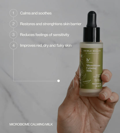 Edible Beauty Microbiome Calming Milk 30ml