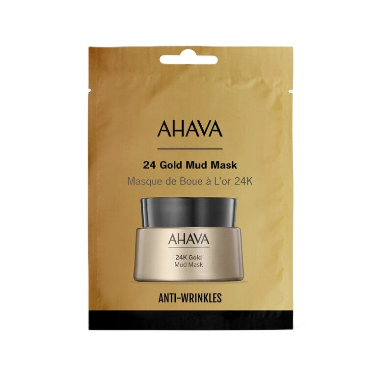 AHAVA 24K Gold Mineral Mud Mask 6ml - Single Use