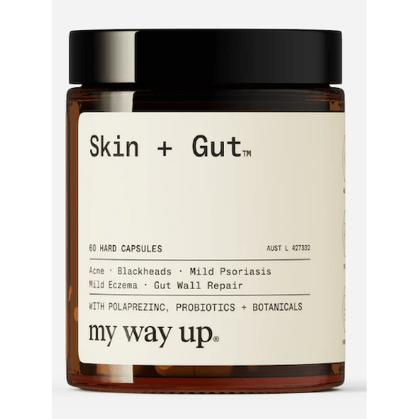 My Way Up My Way Up Skin + Gut 60 Capsules supplements