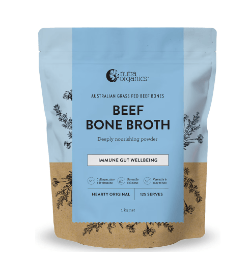 Nutra Organics 1kg Nutra Organics Beef Broth Hearty Original supplements