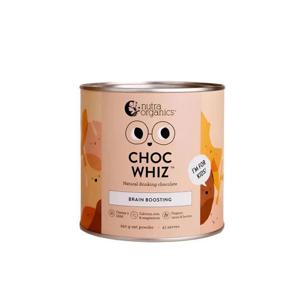 Nutra Organics 250g Nutra Organics Choc Whiz supplements