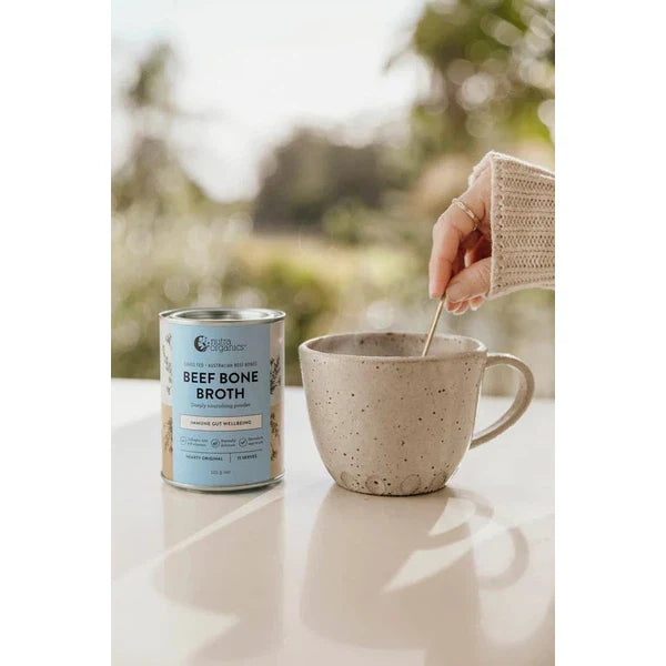 Nutra Organics Nutra Organics Beef Broth Hearty Original supplements