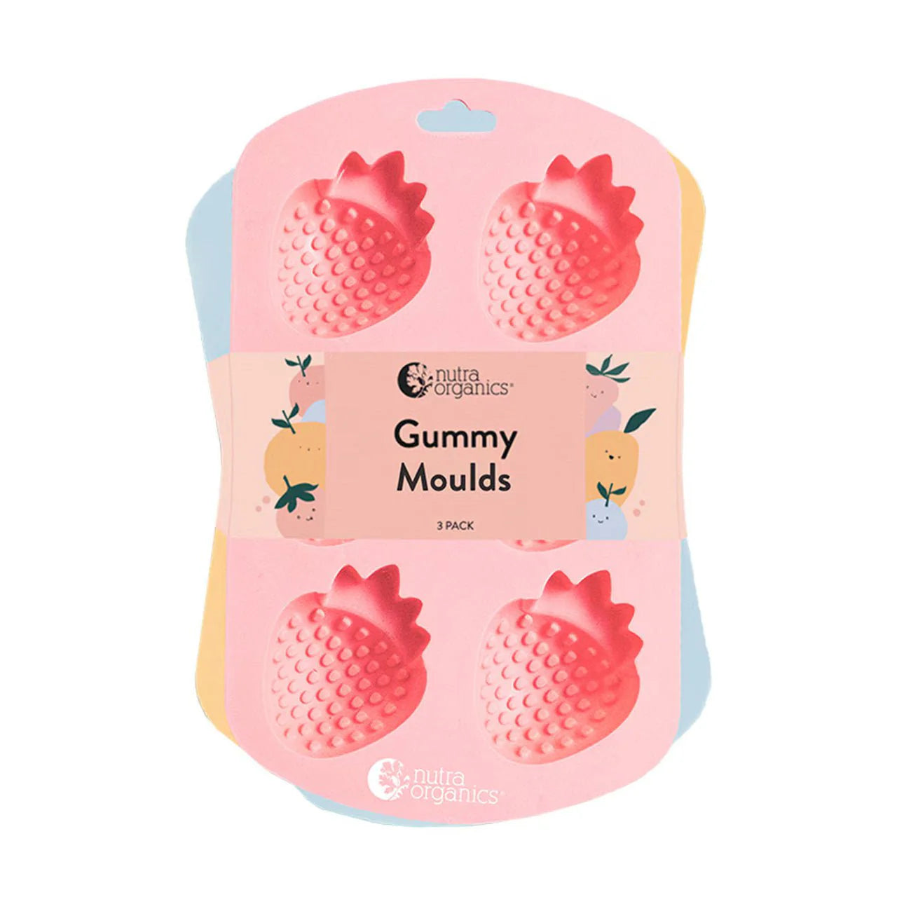 Nutra Organics Nutra Organics Gummy Mould x 3 Pack - Fruits supplements