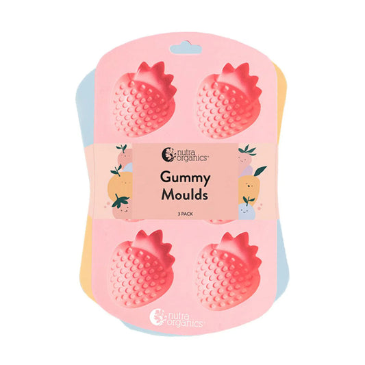 Nutra Organics Nutra Organics Gummy Mould x 3 Pack - Fruits supplements