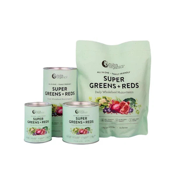 Nutra Organics Nutra Organics Super Greens and Reds supplements