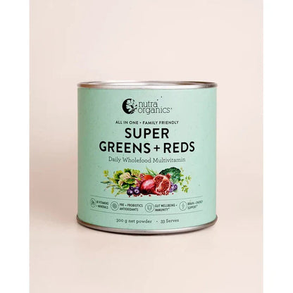 Nutra Organics Nutra Organics Super Greens and Reds supplements