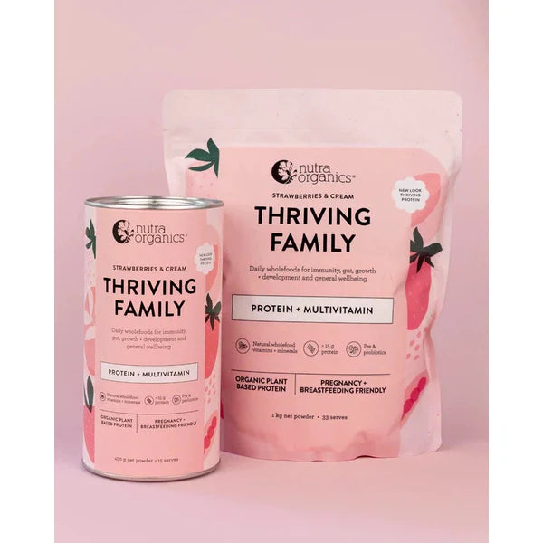 Nutra Organics Nutra Organics Thriving Family supplements