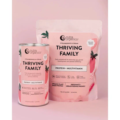 Nutra Organics Nutra Organics Thriving Family supplements