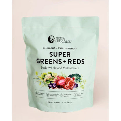 Nutra Organics Original / 1kg Nutra Organics Super Greens and Reds supplements