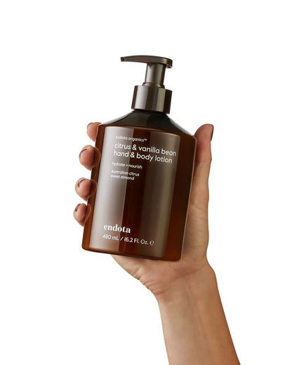 endota Citrus & Vanilla Bean Hand & Body Lotion 480ml