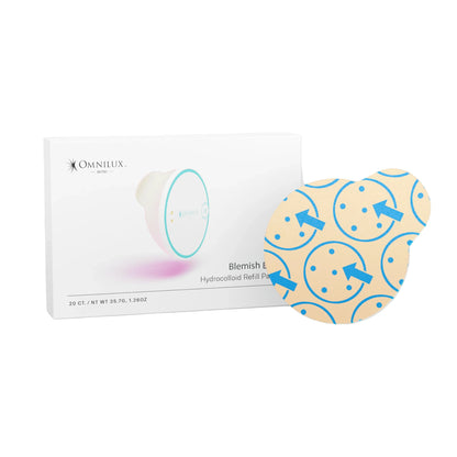 Omnilux Omnilux Blemish Eraser Hydrocolloid Refill Patches - 20pack LED Light Therapy