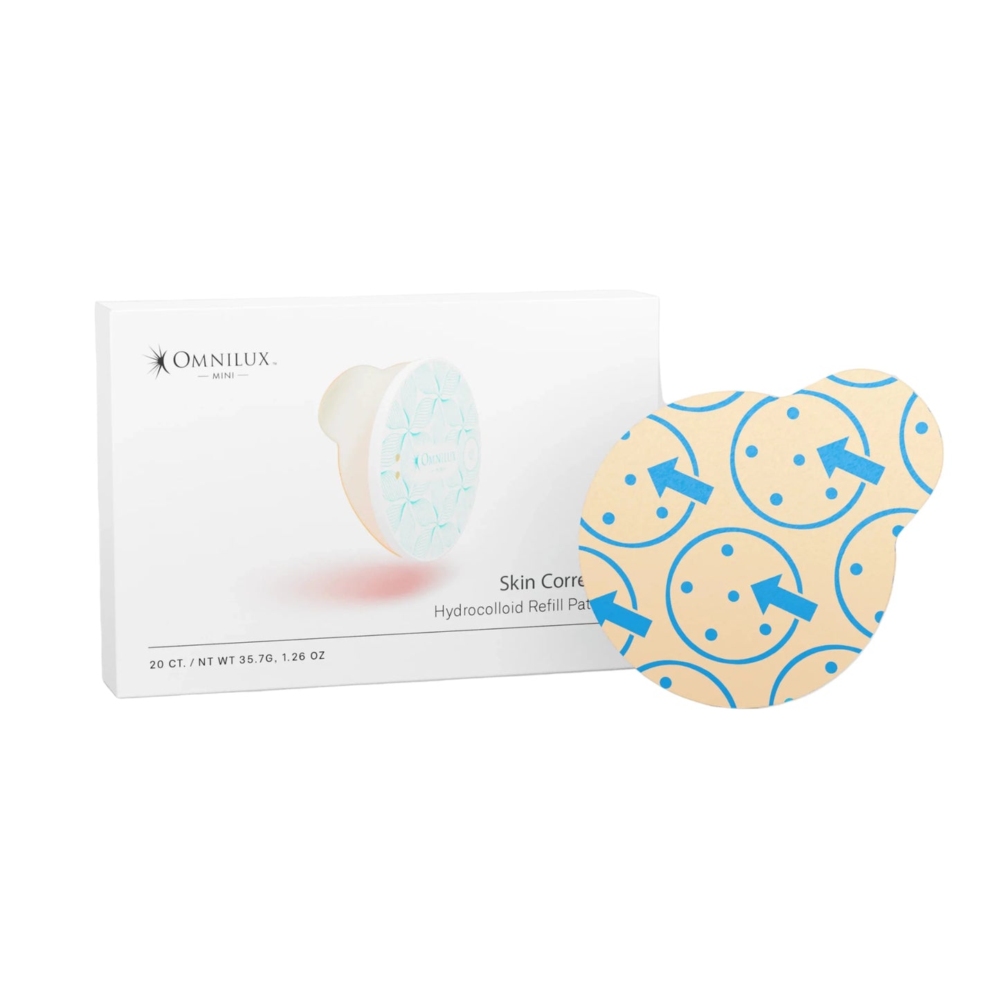 Omnilux Omnilux Skin Corrector Hydrocolloid Refill Patches - 20pack LED Light Therapy