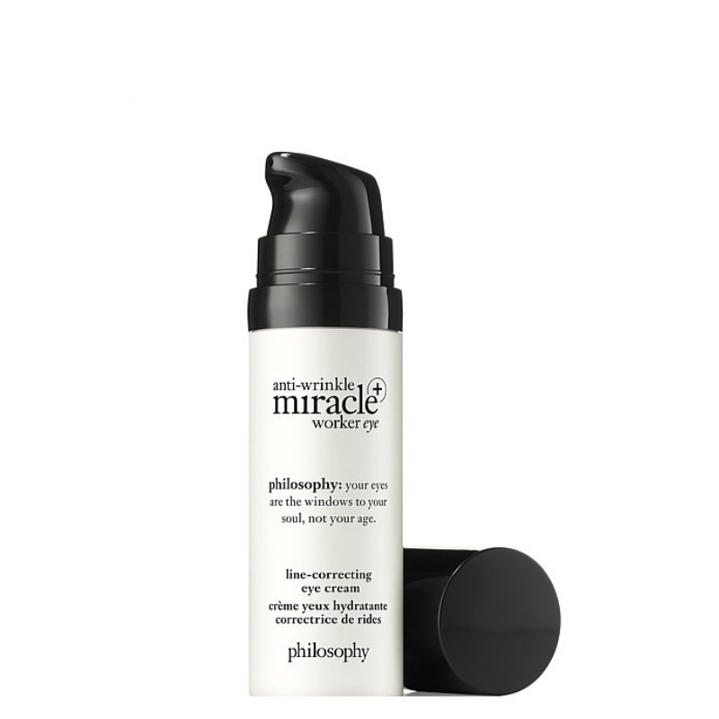 Philosophy Philosophy Anti-Wrinkle Miracle+ Worker Line-Correcting Eye Cream 15ml Eye Treatments