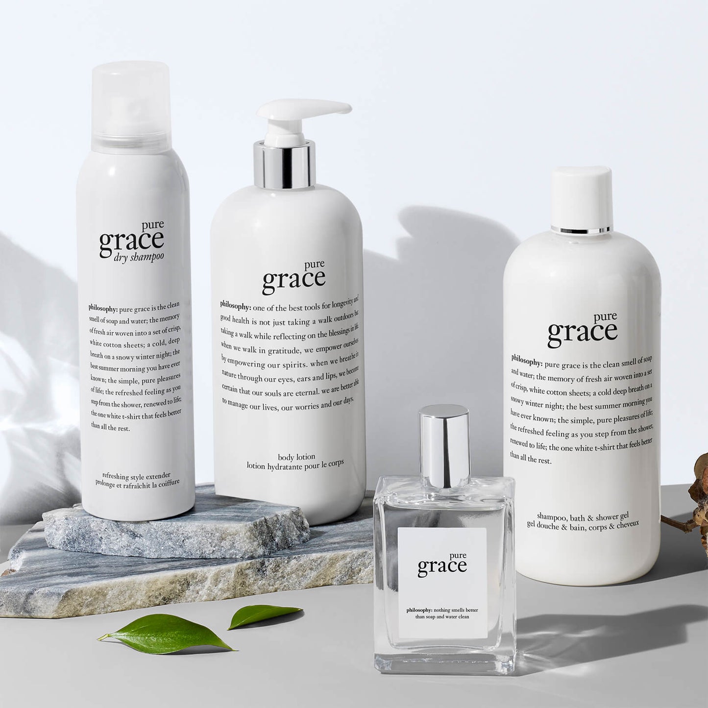 Philosophy philosophy Pure Grace Shampoo, Bath and Shower Gel 480ml Skin Care