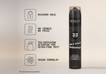 Redken Redken 32 Max Hold Hairspray 255g Hair Styling Products
