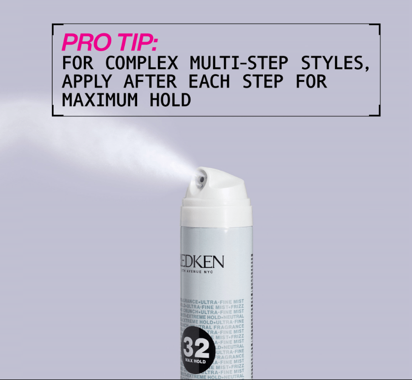 Redken Redken Max Hold Pure Hairspray 256g Hair Styling Products