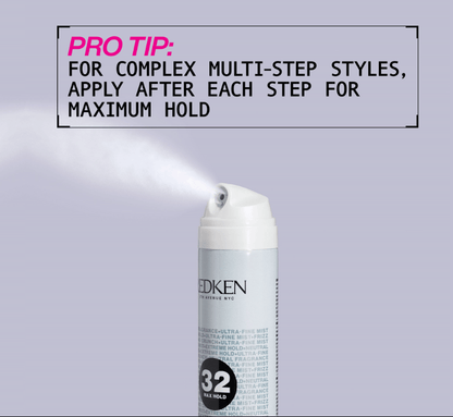 Redken Redken Max Hold Pure Hairspray 256g Hair Styling Products