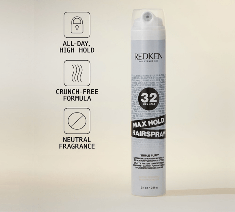 Redken Redken Max Hold Pure Hairspray 256g Hair Styling Products