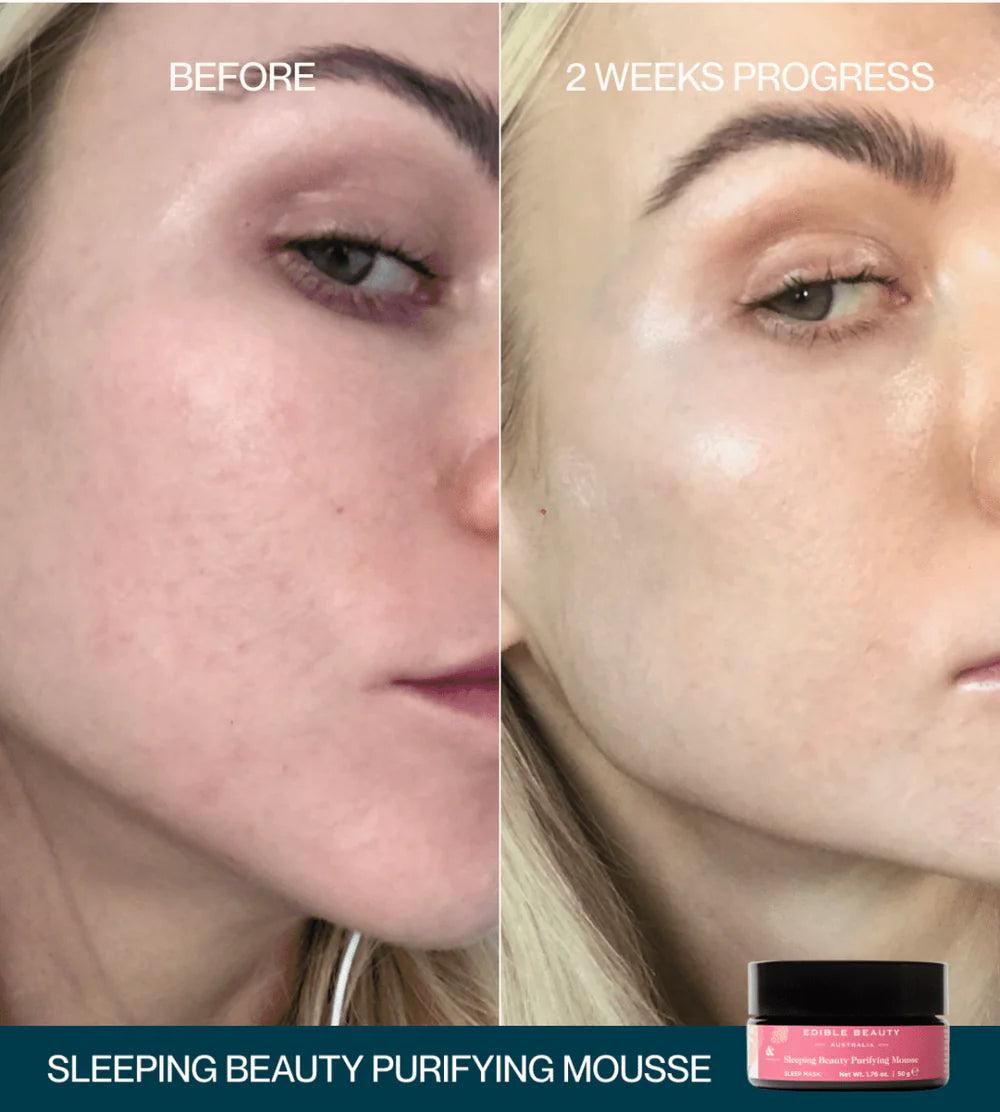 Edible Beauty & Sleeping Beauty Purifying Mousse 50g