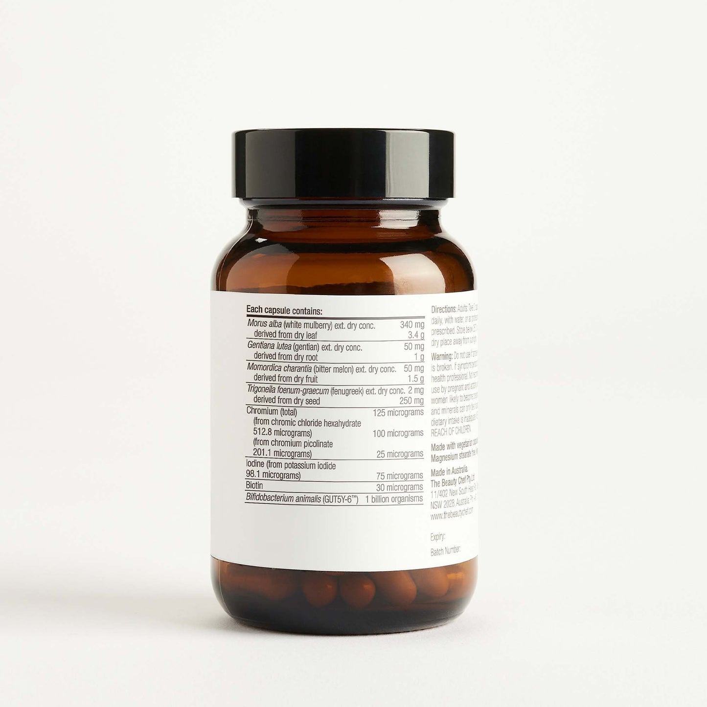 The Beauty Chef The Beauty Chef Supergenes Metabolism & Sugar Balance 60 Capsules Wellness