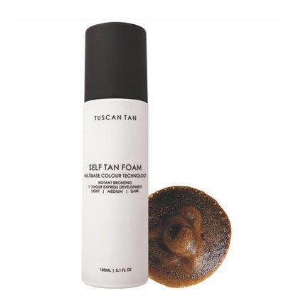 Tuscan Tan Multibase Self Tan Foam 150ml + swatch